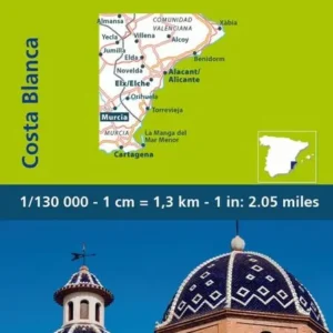 Michelin Spain Zoom Blad 123: Costa Blanca