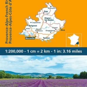 Michelin France blad 527: Provence-Alpes Cote dÂ´Azur / Provence-Alps French Riviera