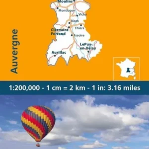 Michelin France blad 522: Auvergne Limousin