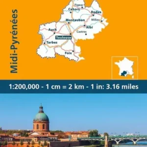 Michelin France blad 525: Midi-Pyrénées