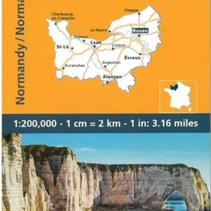 Michelin France blad 513:  Normandy / Normandie