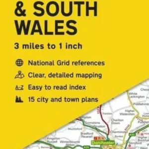 AA Road Map Britain 1: The West Country & South Wales
