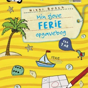 Min sjove ferie-opgavebog - fra 7 år