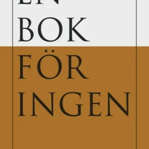 En bok för ingen
