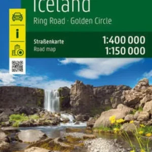 Freytag & Berndt Road Map Island - Iceland Ring Road - Golden Circle