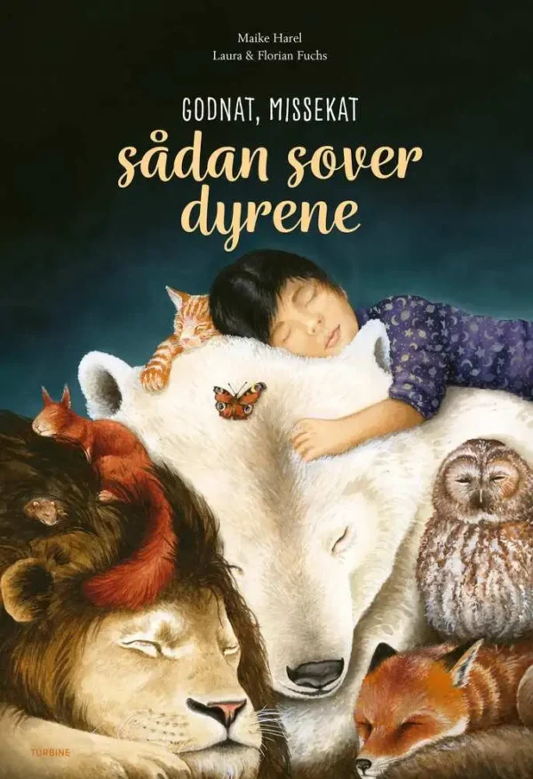 Godnat, missekat  -  sådan sover dyrene