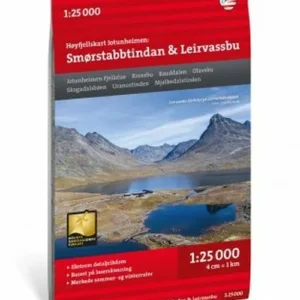 Jotunheimen : Smørstabbstindan & Leirvassbu 1:25.000