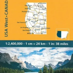 Michelin USA blad 585: USA West & Canada West