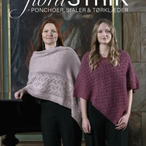 FloraSTRIK - ponchoer, sjaler og tørklæder.