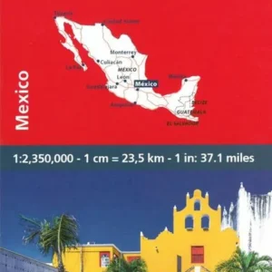 Michelin National Map 765: Mexico - Belize, El Salvador, Guatemala
