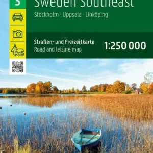 Schweden Südost blad 3: Stockholm - Uppsala - Linköping