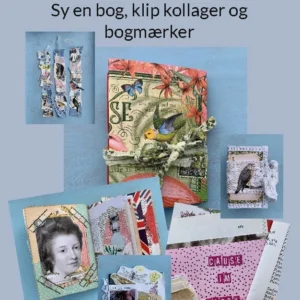 Sy en bog, klip kollager og bogmærker