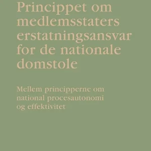 Princippet om medlemsstaters erstatningsansvar for de nationale domstole