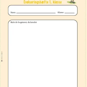 Molevitten, 1. kl., Læsesporet, Evalueringshæfte