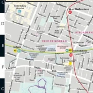 Copenhagen Streetwise Map (Laminated)