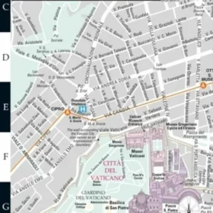 Rome Streetwise Map (Laminated)
