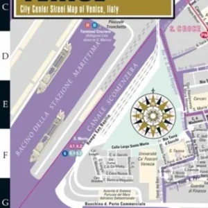 Venice Streetwise Map (Laminated)