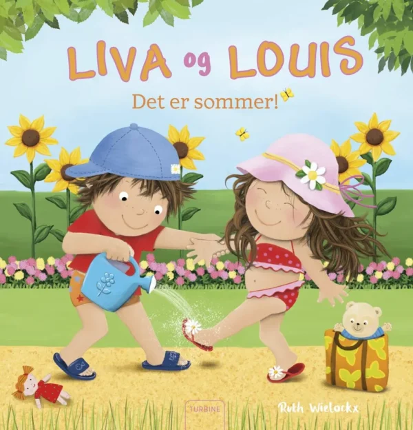 Liva og Louis. Det er sommer