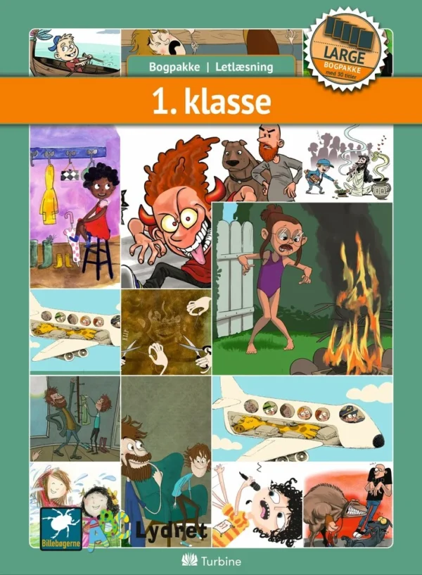 1. klasse-kassen (LARGE 30 bøger)