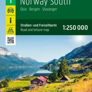 Freytag & Berndt Norwegen blad 1: Norwegen Süd - Oslo, Bergen, Stavanger