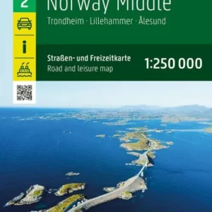 Freytag & Berndt Norwegen bl. 2: Norwegen Mitte - Trondheim, Lillehammer, Ålesund