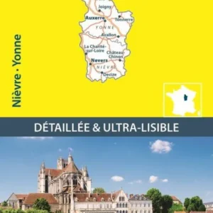 France blad 319: Nievre, Yonne 1:150.000