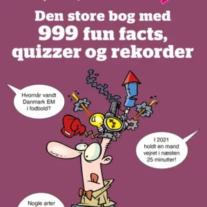 Kong Carlsen - Den store bog med 999 fun facts, quizzer og rekorder
