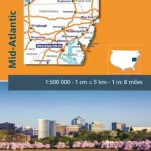 Midatlantic - Michelin Regional Map 582