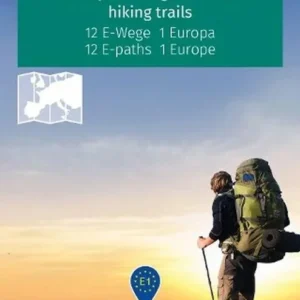 Fernwanderwege Europa  - European Long-distance hiking trails, Kompass Overview Maps + Tour Guide