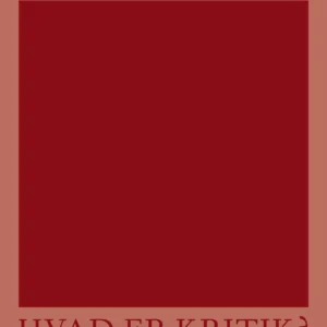 Hvad er kritik?
