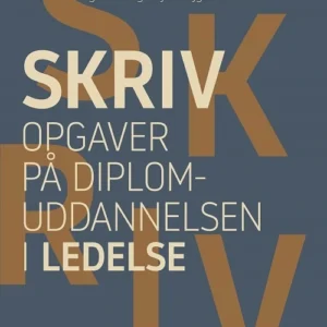 Skriv opgaver på diplomuddannelsen i ledelse