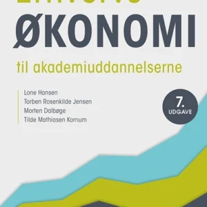 Erhvervsøkonomi til Akademiuddannelserne