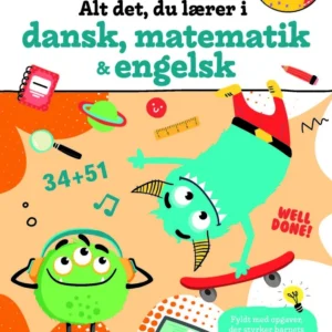 Alt det, du lærer i dansk, matematik & engelsk - 2. klasse