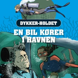 En bil kører i havnen