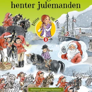 Ditte og Diva henter julemanden