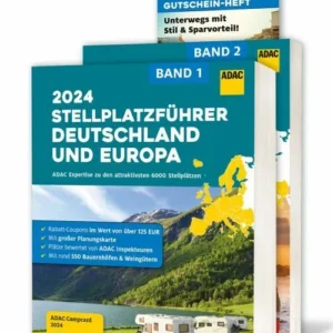 ADAC Stellplatzführer 2024: Deutschland und Europa (vol. 1-2)