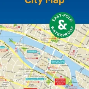 Lonely Planet Paris City Map