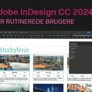 Adobe InDesign 2024 for rutinerede brugere