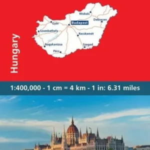 Hungary, Michelin National Map 732
