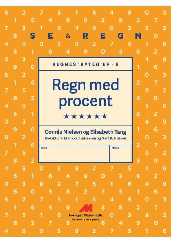 Regnestrategier 8 - sælges i sæt af 5 stk.