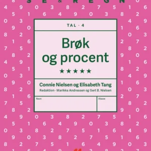 TAL 4  - sælges i sæt af 5 stk.