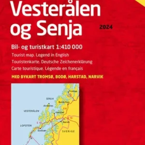 Lofoten, Vesterålen og Senja : bil- og turistkart = tourist map = Touristenkarte = carte touristique