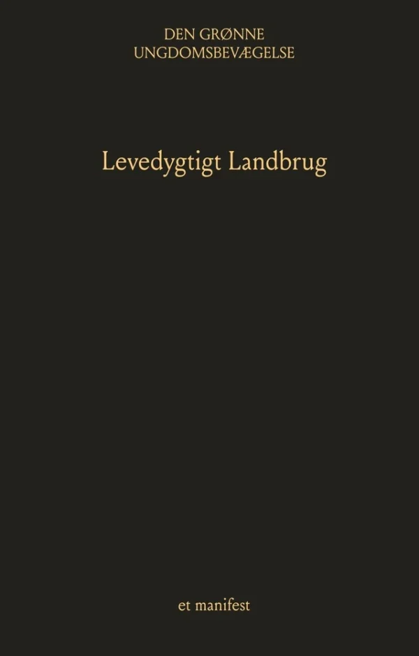 Levedygtigt Landbrug
