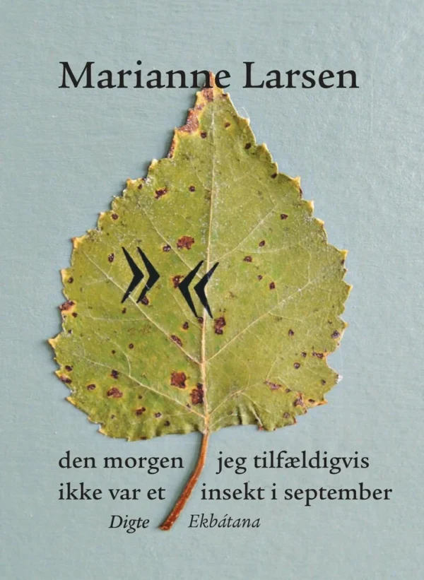 den morgen jeg tilfældigvis ikke var et insekt i september