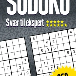 Sudoku - svær til ekspert