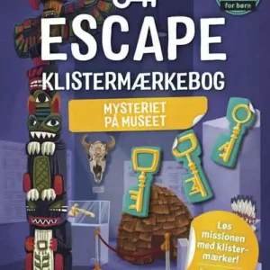 Escape Klistermærkebog: Mysteriet på museet