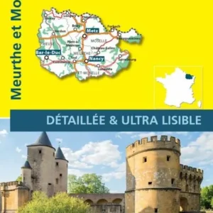 France blad 307: Meuse, Meurthe et Moselle 1:150.000