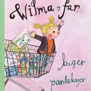 Wilma og far bager pandekager