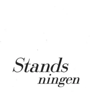 Standsningen