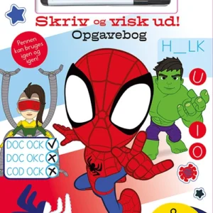 Marvel - Spidey - Skriv og visk ud